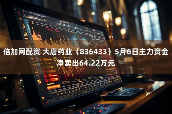 倍加网配资 大唐药业（836433）5月6日主力资金净卖出64.22万元